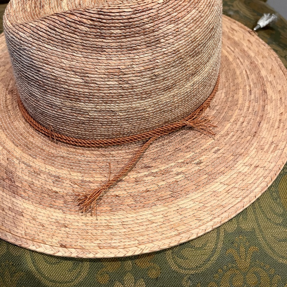 Tan Straw Hat for Women - Picture 2 of 8